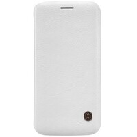 Кожаный чехол Nillkin Qin Leather Case White для Samsung G925F Galaxy S6 Edge