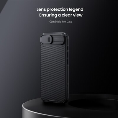 Чехол-накладка Nillkin CamShield Pro Зеленая для Apple iPhone 17e(7)