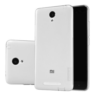 Силиконовый чехол Nillkin Nature TPU Case White для Xiaomi Redmi Note 2(3)