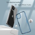 Силиконовый чехол Nillkin Nature TPU Pro Case Прозрачный для Apple iPhone 15 Plus(#7)