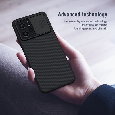 Чехол-накладка Nillkin CamShield Синяя для Xiaomi Redmi Note 12 4G(3)