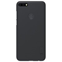 Пластиковый чехол с пленкой Nillkin Super Frosted Shield Черный для Huawei Y7 Prime (2018)\ Honor 7C Pro
