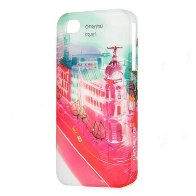 Пластиковый чехол Baseus Utopia Case Oriental Pearl для Apple iPhone 4/4S(4)