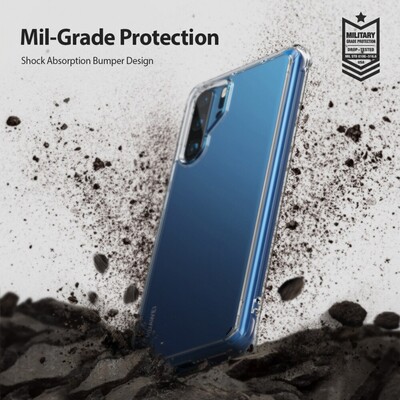 Чехол бампер Ringke Fusion прозрачный для Huawei P30 Pro(4)