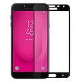 Противоударное защитное стекло на весь экран Full Screen Cover черное для Samsung Galaxy J4(#1)