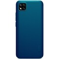 Пластиковый чехол с подставкой Nillkin Super Frosted Shield Синий для Xiaomi Poco C3(#1)