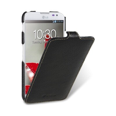 Кожаный чехол книжка Melkco Leather Case Синий  для LG Optimus G Pro E985(1)