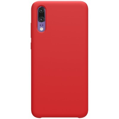 Чехол бампер Nillkin Flex Pure Case Красный для Huawei P20(1)