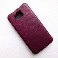 Кожаный чехол Armor Case Purple для Samsung G850 Galaxy Alpha