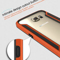 Пластиковый бампер Nillkin Armor-Border series Orange для Samsung G920F Galaxy S6(#2)