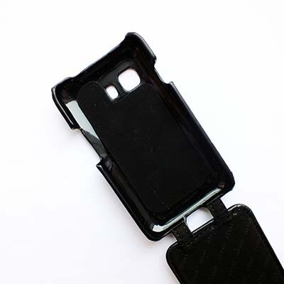 Кожаный чехол Armor Case Black для Samsung G130H Galaxy Young 2(2)