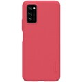 Пластиковый чехол с подставкой Nillkin Super Frosted Shield Красный для Huawei Honor V30 / Honor V30 Pro(#1)