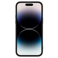 Силиконовая накладка с пластиной Magsafe Nillkin CamShield Silky Magnetic Silicone Case Черная для Apple iPhone 14 Pro(#2)