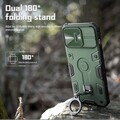 Противоударная-накладка Nillkin CamShield Armor Pro Черная для Apple iPhone 14 Pro(#6)