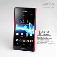 Пластиковый чехол Jekod Cool Case Red для Sony Xperia Acro S LT26w