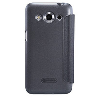 Полиуретановый чехол Nillkin Sparkle Leather Case Black  для Samsung G510F Galaxy Core Max