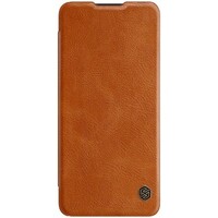 Кожаный чехол Nillkin Qin Leather Case Коричневый для OnePlus 8T