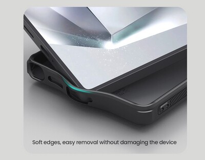 Пластиковый чехол Nillkin Super Frosted Shield Pro Черный для Samsung Galaxy S25 Ultra(4)
