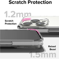 Защитный чехол TPU+PC Magic Mask Air Bairrer прозрачный для Apple iPhone 16 Pro Max(#6)