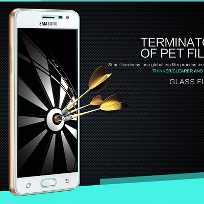 Противоударное защитное стекло Nillkin Amazing H для Samsung J3110 Galaxy J3 Pro(4)