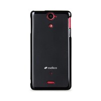 Силиконовый чехол Melkco Poly Jacket TPU Case Black для Sony Xperia V LT25i