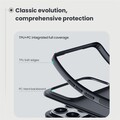 Пластиковый чехол с пластиной Magsafe Nillkin Super Frosted Shield Pro Magnetic Case черный  для Xiaomi Poco F8 Ultra(#10)