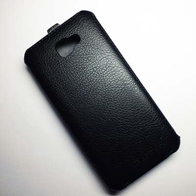Кожаный чехол Armor Case Black для FLY IQ454 EVO Tech 1(3)