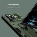 Противоударная-накладка Nillkin CamShield Armor Черная для Apple iPhone 13 Pro(#8)