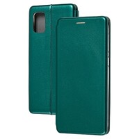 Чехол-книга на основе из силикона Book Case New 3D зеленый для Xiaomi Redmi 9T