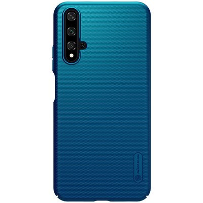 Пластиковый чехол с подставкой Nillkin Super Frosted Shield Синий для Huawei Honor 20 /Nova 5T(1)