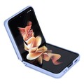 Кожаный чехол Nillkin Qin Pro Plain Leather Case Лавандовый для Samsung Galaxy Z Flip 4(#3)