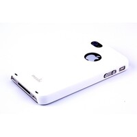 Пластиковый чехол накладка Moshi White для Apple iPhone 4/4S
