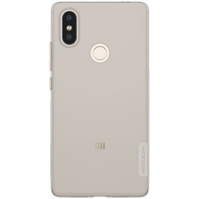 Силиконовый чехол Nillkin Nature TPU Case Серый для Xiaomi Mi8 SE(1)