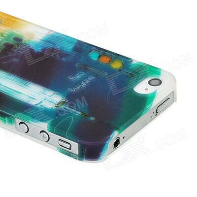 Пластиковый чехол Baseus Utopia Case Bustling City для Apple iPhone 4/4S(4)
