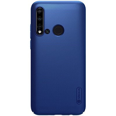 Пластиковый чехол с подставкой Nillkin Super Frosted Shield Темно-Синий для Huawei P20 Lite 2019 (Nova 5i)(1)