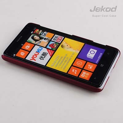 Пластиковый чехол Jekod Cool Case Red для Nokia Lumia 520(2)