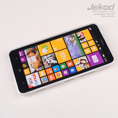 Силиконовый чехол Jekod TPU Case White для Nokia Lumia 1320(1)