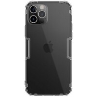 Силиконовый чехол Nillkin Nature TPU Case Серый для Apple iPhone 12 Pro Max