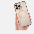 Пластиковый чехол KZDOO Iceguard Magsafe прозрачный для Apple iPhone 16 Pro(#7)